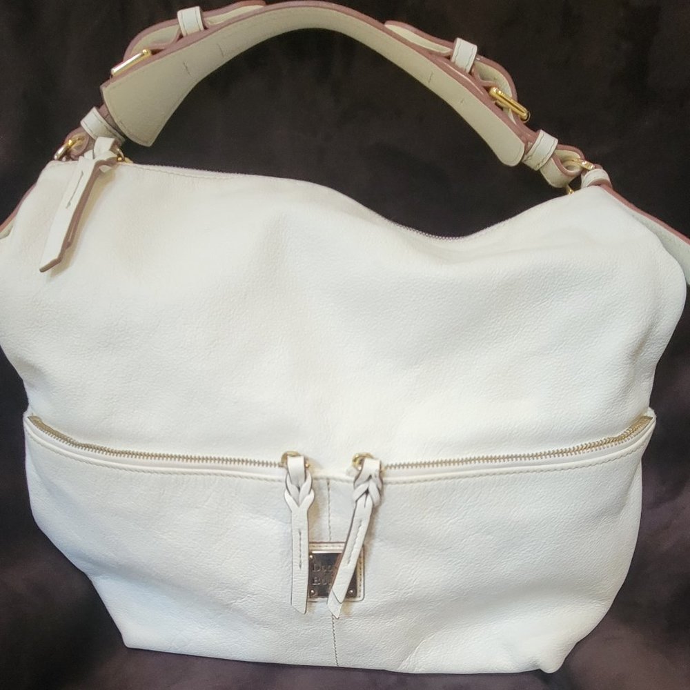 Dooney & Bourke Dillen Medium Pocket Sac; White